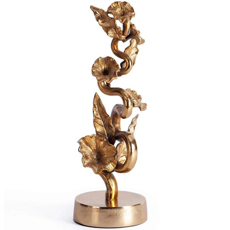 Статуэтка золотая Metal Flowers Gold Золотой Статуэтка золотая Metal Flowers Gold Золотой во Владивостоке | Loft Concept