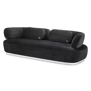 Диван Philipp Plein Sofa Signature Чёрный