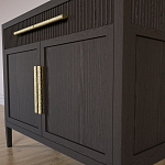 Буфет Primo с двумя ящиками и двумя фасадами шпон орех варинант исполнения - 6 | Loft Concept во Владивостоке