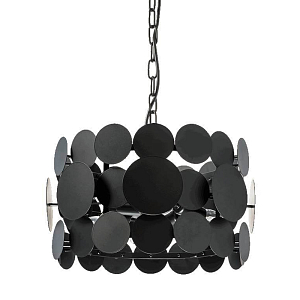 Люстра Black Matte Disk D35
