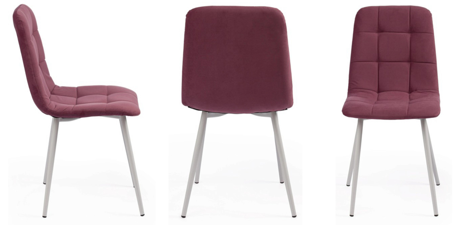 Стул Nancy Velour Plum Chair Стул Nancy Velour Plum Chair - Loft-Concept во Владивостоке