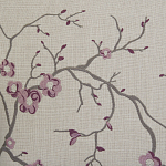 Кресло с изображением сакуры Aubrey Classical Armchair beige flax варинант исполнения - 4 | Loft Concept во Владивостоке