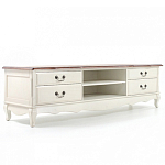 ТВ-тумба в стиле прованс из массива берёзы Interiors Romance варинант исполнения - 2 | Loft Concept во Владивостоке