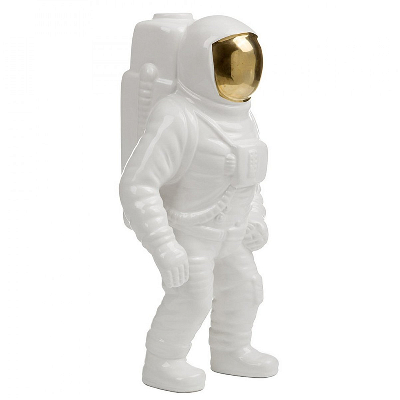 Статуэтка SELETTI Starman Vase Глянцевое золото Белый Статуэтка SELETTI Starman Vase Глянцевое золото Белый во Владивостоке | Loft Concept