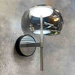 Бра с округлым прозрачным плафоном Blanton Light варинант исполнения - 4 | Loft Concept во Владивостоке