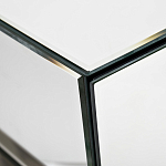 Тумбочка зеркальная с ящиком Mirror Chrome Cabinet варинант исполнения - 3 | Loft Concept во Владивостоке