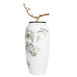 Декоративная ваза белая Serengeti варинант исполнения - 2 | Loft Concept во Владивостоке