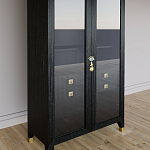 Дизайнерский шкаф витрина Elsa Dreams Black с 4-мя ящиками варинант исполнения - 2 | Loft Concept во Владивостоке