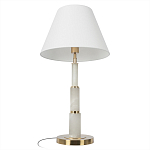 Настольная лампа с белым конусовидным абажуром More Tender варинант исполнения - 3 | Loft Concept во Владивостоке