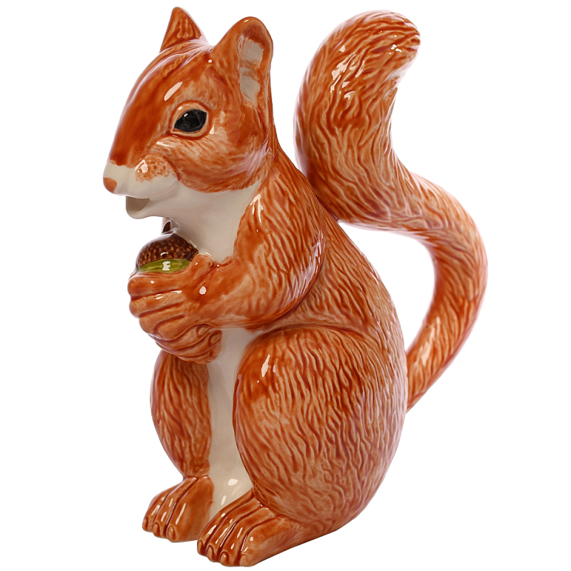 Ваза в виде белки Squirrel Vase Оранжевый Бежевый Ваза в виде белки Squirrel Vase Оранжевый Бежевый во Владивостоке | Loft Concept