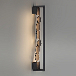 Бра вертикальное с черными кругами и квадратами Gravyura варинант исполнения - 4 | Loft Concept во Владивостоке