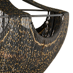 Люстра в форме колокола с декором из тонких железных нитей Jagged Pattern варинант исполнения - 1 | Loft Concept во Владивостоке