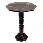 Кофейный стол из натуральных камней Змеевик и Яшма Natural Stone Tables варинант исполнения - 11 | Loft Concept во Владивостоке