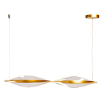 Люстра линейная с изогнутым плафоном Wave Line варинант исполнения - 2 | Loft Concept во Владивостоке