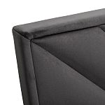 Кровать серая с подъемным механизмом Adelaide варинант исполнения - 3 | Loft Concept во Владивостоке