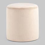 Пуф Alice Poof Beige Бежевый велюр варинант исполнения - 5 | Loft Concept во Владивостоке