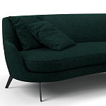 Мебельная ткань Шенилл темно-зеленый цвет 138 см T4-36 варинант исполнения - 5 | Loft Concept во Владивостоке