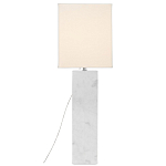 Настольная лампа на прямоугольном корпусе с тканевым абажуром One Piece Support варинант исполнения - 3 | Loft Concept во Владивостоке