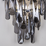 Бра с хрустальными подвесками Blake Metal Crystal Wall Lamp варинант исполнения - 2 | Loft Concept во Владивостоке