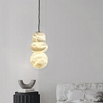 Подвесной светильник с фигурными плафонами Stone Triad варинант исполнения - 7 | Loft Concept во Владивостоке