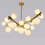Люстра подвесная фигурная с белыми лампами в форме шара Felicitat варинант исполнения - 4 | Loft Concept во Владивостоке