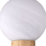 Бра цилиндрической формы с 2-мя плафонами белого цвета Marble Glow варинант исполнения - 4 | Loft Concept во Владивостоке