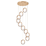 Люстра светодиодная Golden Shackle варинант исполнения - 4 | Loft Concept во Владивостоке