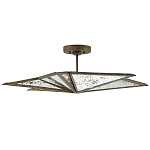 Потолочный светильник фигурный с состаренными зеркальными панелями Antique Mirror варинант исполнения - 2 | Loft Concept во Владивостоке