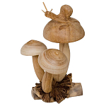 Статуэтка из дерева улитка Animals of the World варинант исполнения - 4 | Loft Concept во Владивостоке