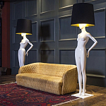 Лампа MANNEQUIN LAMP с абажуром созерцание силуэта варинант исполнения - 4 | Loft Concept во Владивостоке