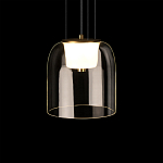 Подвесной светильник с цилиндрическим прозрачным стеклянным плафоном Grada Light варинант исполнения - 5 | Loft Concept во Владивостоке