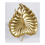 Столик приставной с столешницей Тропический лист Tropical Forest gold варинант исполнения - 4 | Loft Concept во Владивостоке