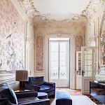 Обои ручная роспись Earlham Almost Mauve варинант исполнения - 2 | Loft Concept во Владивостоке