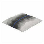 Чехол на подушку хлопковый Blake Boundaries Blue варинант исполнения - 1 | Loft Concept во Владивостоке