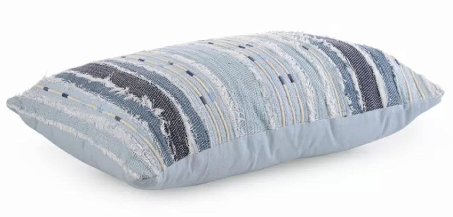 Подушка Blue Ikat stripes Подушка Blue Ikat stripes - Loft-Concept во Владивостоке