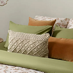 Чехол на подушку с макраме бежевого цвета Macrame варинант исполнения - 7 | Loft Concept во Владивостоке