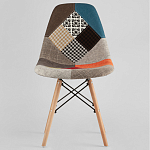 Стул с обивкой в технике пэчворк DSW варинант исполнения - 2 | Loft Concept во Владивостоке