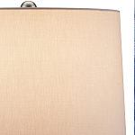 Настольная лампа керамическая с бело-синими мазками Painterly Strokes варинант исполнения - 2 | Loft Concept во Владивостоке