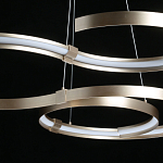 Люстра подвесная светодиодная в виде волнообразной ленты Ribbon Vortex варинант исполнения - 22 | Loft Concept во Владивостоке