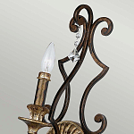 Бра в форме свечи и подвесками в классическом стиле Quoizel варинант исполнения - 2 | Loft Concept во Владивостоке