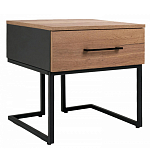 Тумба прикроватная с ящиком в стиле лофт Urban Style Space варинант исполнения - 1 | Loft Concept во Владивостоке