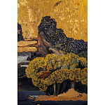 Кофейный стол с японским пейзажем Bohemia coffee table  варинант исполнения - 6 | Loft Concept во Владивостоке