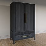 Шкаф платяной Primo с выдвижными ящиками шпон Светлый дуб варинант исполнения - 3 | Loft Concept во Владивостоке