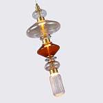 Подвесной светильник с плафонами разной формы Geometry Glass варинант исполнения - 2 | Loft Concept во Владивостоке