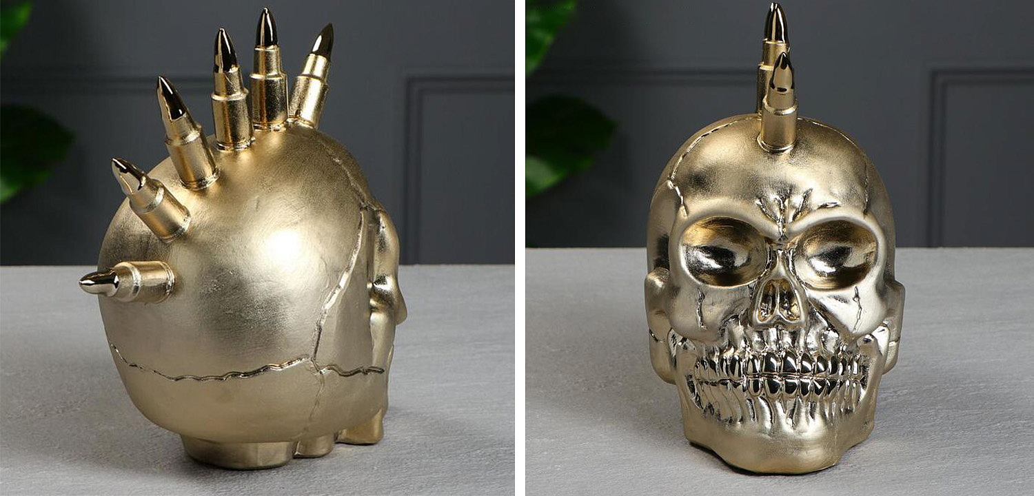 Статуэтка Skull Iroquois Статуэтка Skull Iroquois - Loft-Concept во Владивостоке
