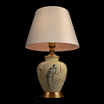 Настольная лампа бежевая с изображением птиц Slip Away варинант исполнения - 4 | Loft Concept во Владивостоке