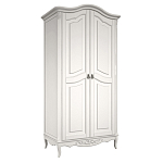 Шкаф белый из массива бука в стиле прованс White Provence варинант исполнения - 3 | Loft Concept во Владивостоке