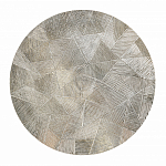 Кофейный столик с рельефной столешницей из металла Aplika Silver варинант исполнения - 3 | Loft Concept во Владивостоке