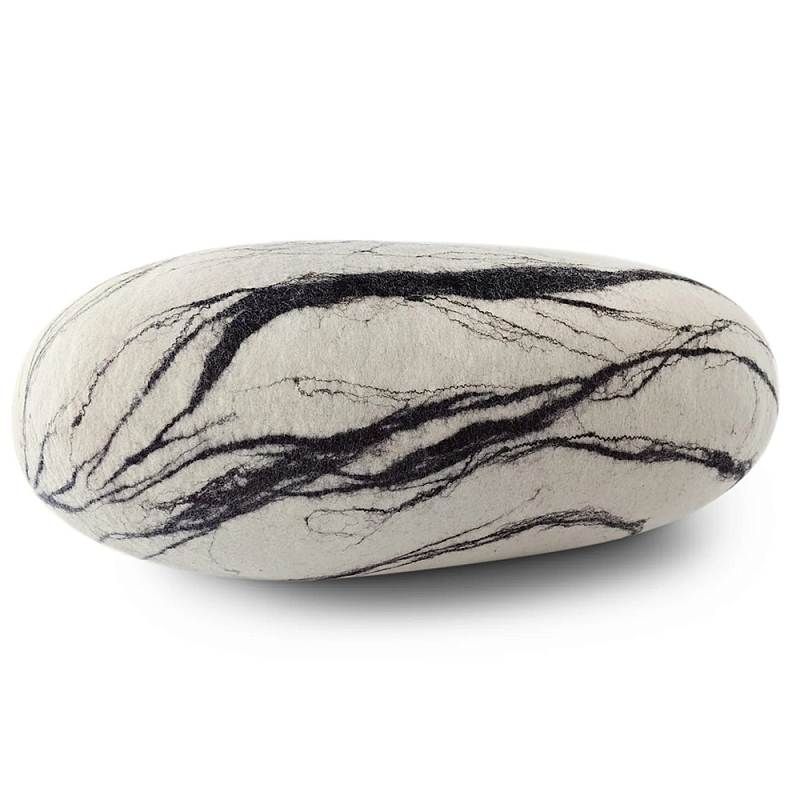 Пуф - Камень Nullah Черно-белый во Владивостоке | Loft Concept 