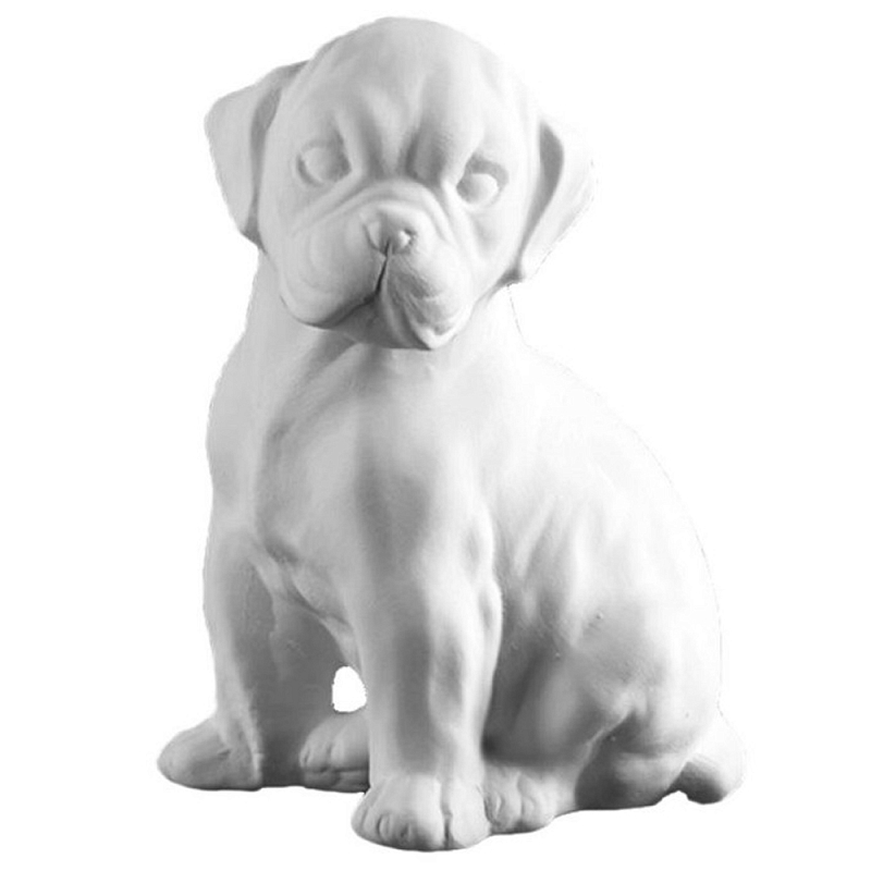 Статуэтка Boxer Bisc. Белый во Владивостоке | Loft Concept 